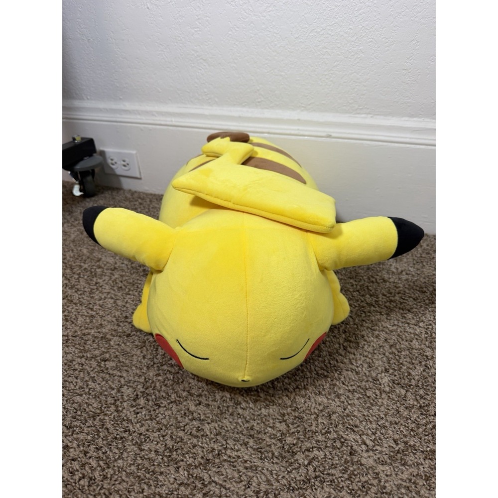 Pikachu Sleeping Plush - 18-Inch Plush in Sleeping Pose
